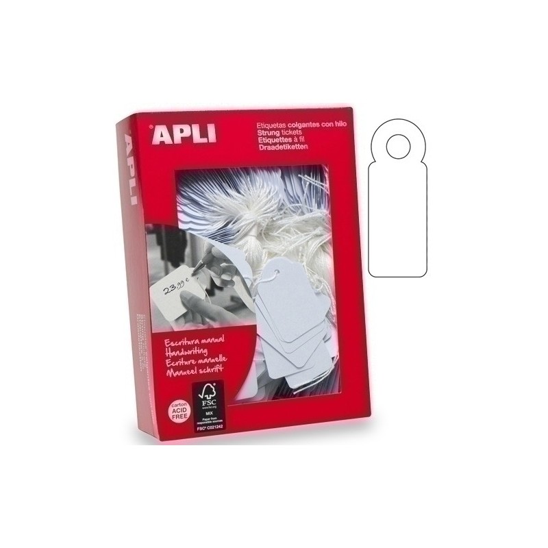 00395-ETIQ.COLG.HILO APLI 00395 45x65 (400) precio por 1 unidades