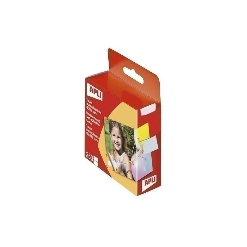 00114-CINTA DOBLE CARA APLI TACK 12x16 Cj.1000 precio por 1 unidades