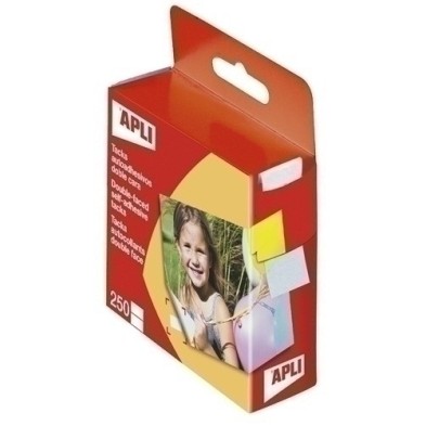 00114-CINTA DOBLE CARA APLI TACK 12x16 Cj.1000 precio por 1 unidades