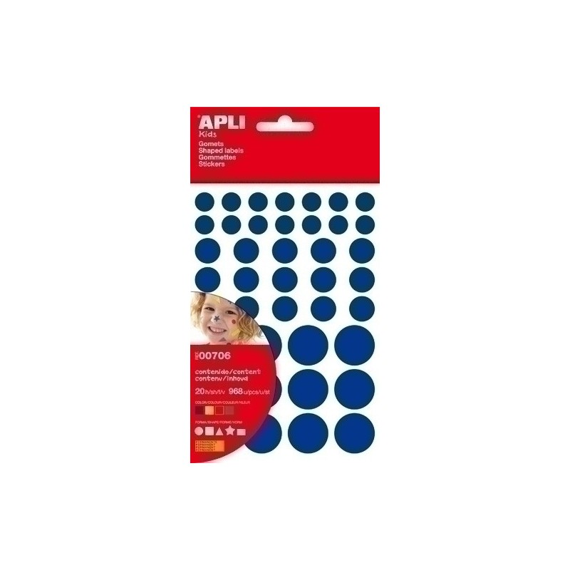 00706-GOMETS APLI (00706) Bl.20h FIG.VARIAS precio por 10 unidades