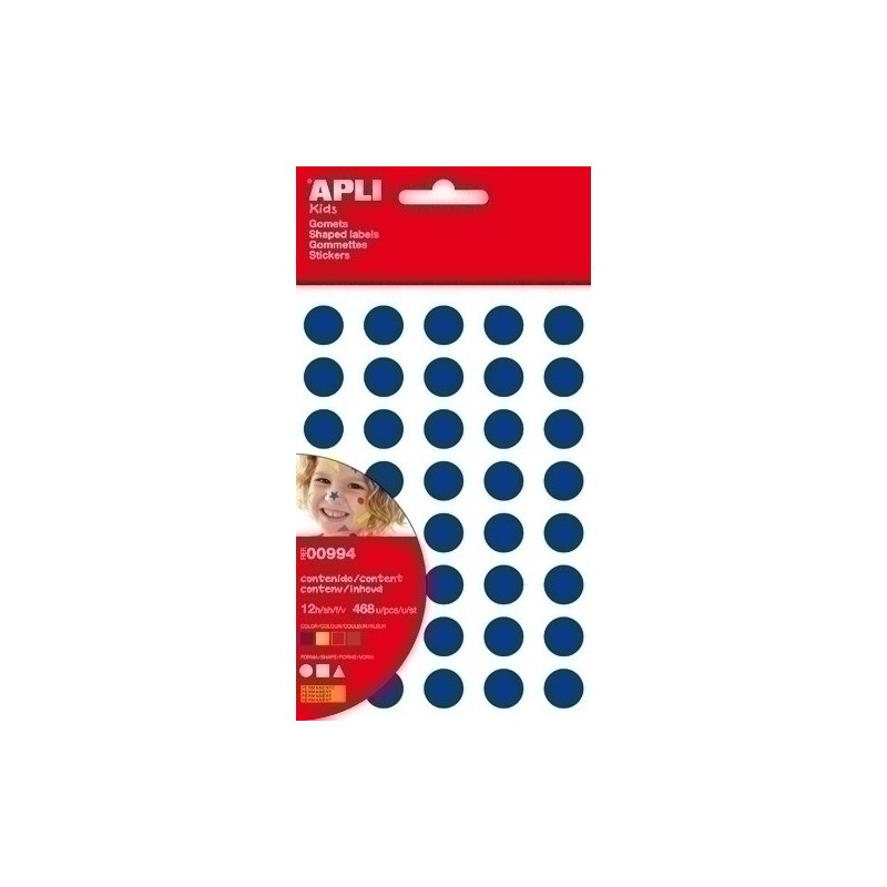 00994-GOMETS APLI (00994) Bl.12h FIGURAS GEOM. precio por 10 unidades