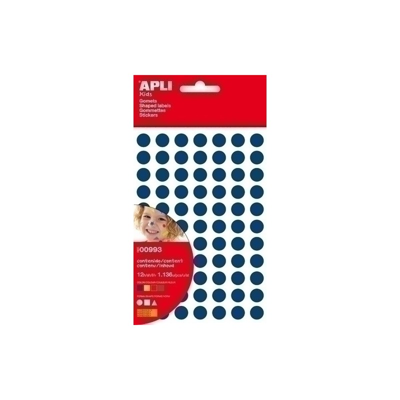 00993-GOMETS APLI (00993) Bl.12h FIGURAS GEOM. precio por 10 unidades
