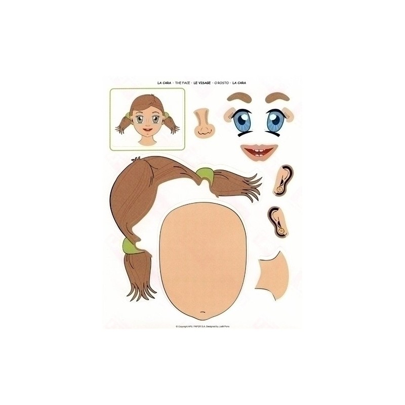 11867-GOMETS APLI (11867) EDUC.Bl.2h LA CARA precio por 5 unidades