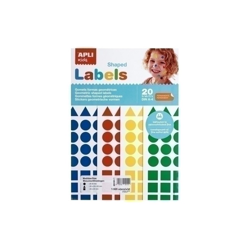 05151-GOMETS APLI (05151) Bl.20h FIGURAS GEOM. precio por 5 unidades