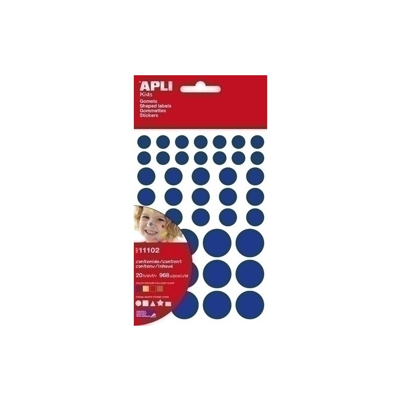 11102-GOMETS APLI (11102) Bl.REMOV.20h FIG.VAR precio por 10 unidades