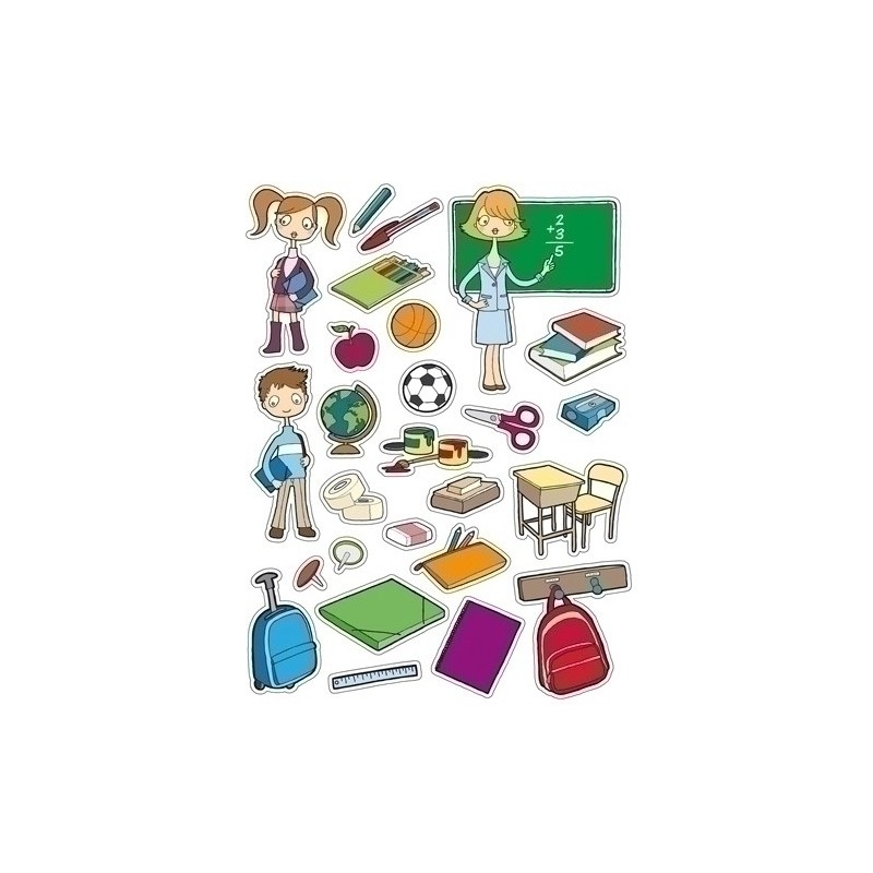 11436-GOMETS APLI (11436) TEMAT.Bl.3h ESCUELA precio por 5 unidades