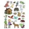 11444-GOMETS APLI (11444) TEMAT.Bl.12h BOSQUE precio por 5 unidades