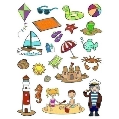 11447-GOMETS APLI (11447) TEMAT.Bl.12h PLAYA precio por 5 unidades