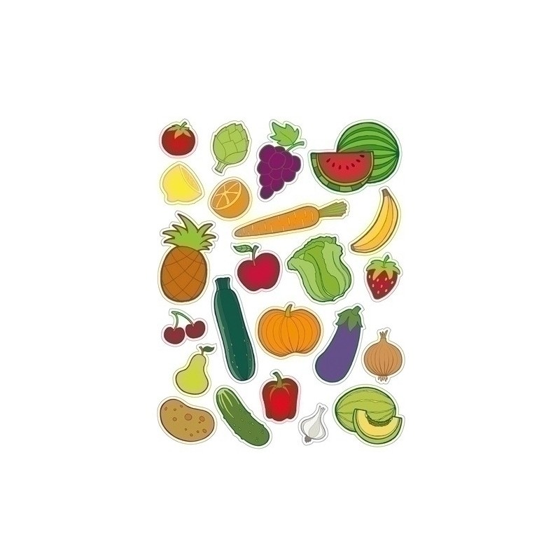 11451-GOMETS APLI (11451) TEMAT.Bl.12h FRUTAS precio por 5 unidades