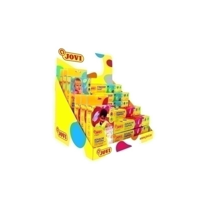 D04001-EXPOSITOR JOVI GOUACHE&FINGER SURT.48 precio por 1 unidades