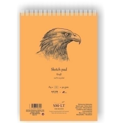 EB-60TS/KRAFT-BLOC BOCETO SMILTAINIS A4 60h CREMA precio por 1 unidades