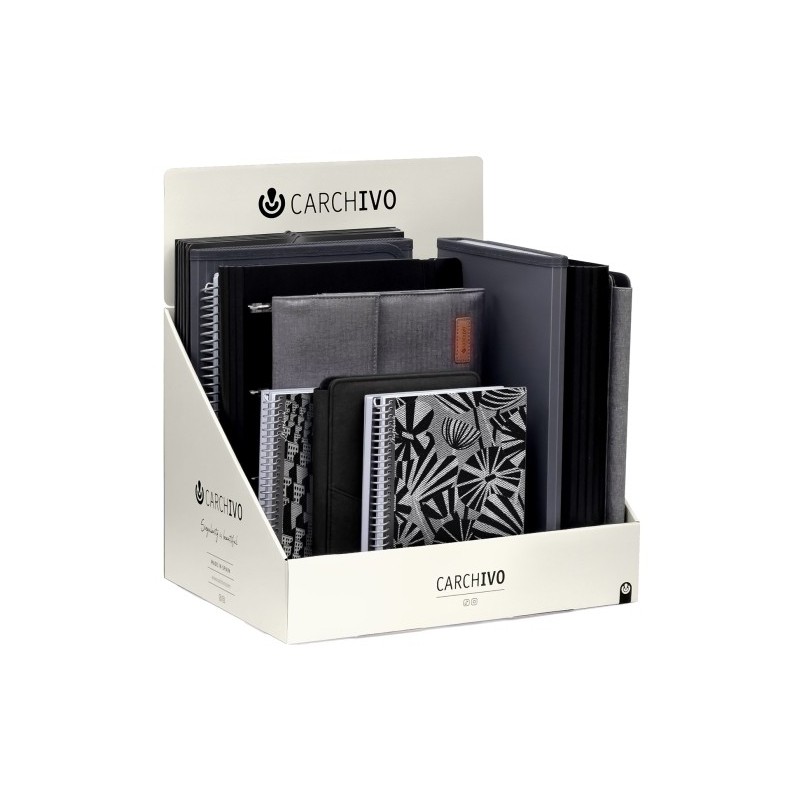 69523952-EXPOSITOR CARCHIVO CAP. BLACK EDIT.18 precio por 1 unidades