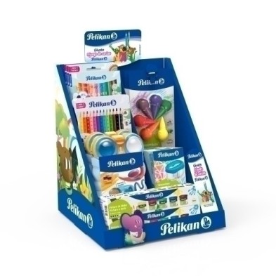 400193716-EXPOSITOR HOBBIES PELIKAN SURTIDO DE 14 precio por 1 unidades