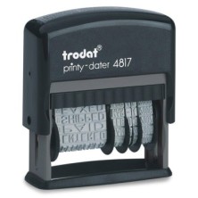 4817-FECHADOR e.A. TRODAT 4817 3.8 mm FC 12TX precio por 1 unidades