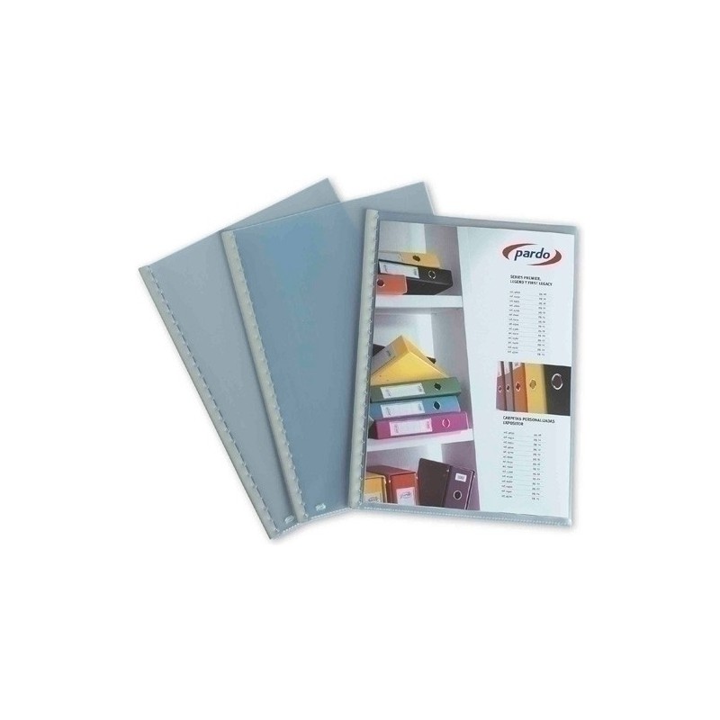 282600-CUADERNILLO 10 FUNDAS PARDO 100µ 315x230 precio por 1 unidades
