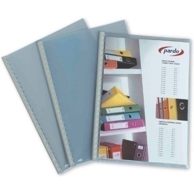 282600-CUADERNILLO 10 FUNDAS PARDO 100µ 315x230 precio por 1 unidades