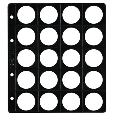 75200-FUNDA para MONEDAS PARDO ALMA NEG. Ø 33 precio por 25 unidades
