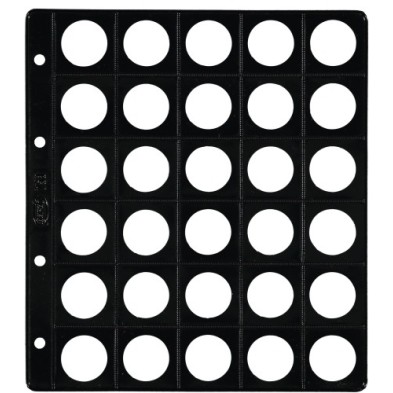 75300-FUNDA para MONEDAS PARDO ALMA NEG. Ø 25 precio por 25 unidades