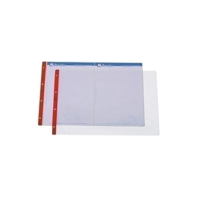220A-10-FUNDA IBERP.PVC 100µ A3 APD.4 TL.RF P/50 precio por 1 unidades
