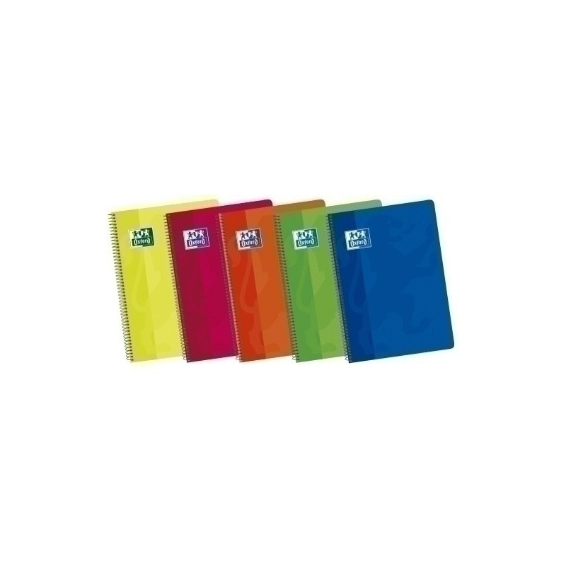 100430171-BLOCK OXF.SCH.BLANDA Fº 80h CD.4 COL.(5) precio por 5 unidades