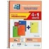 100430276-BLOCK OXF.SCH.EXTRA Fº 80h MM PACK 4+1 precio por 1 unidades