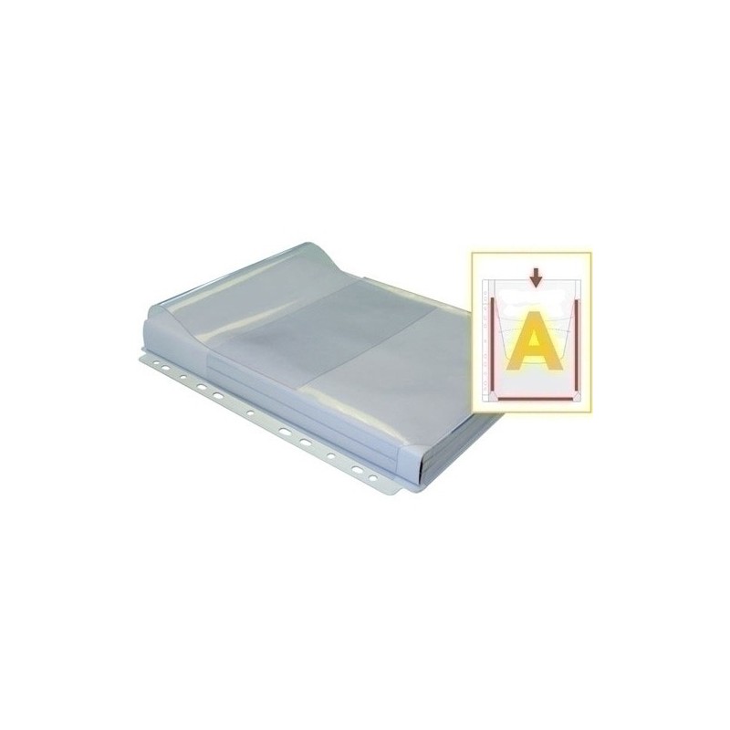 05840000-FUNDA MULT.FUELLE GRAF.PVC A4 11 T"A"(5) precio por 1 unidades