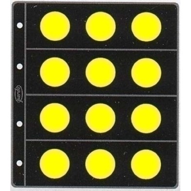 77200-FUNDA para MONEDAS PARDO CLARAB. Ø 33 precio por 12 unidades