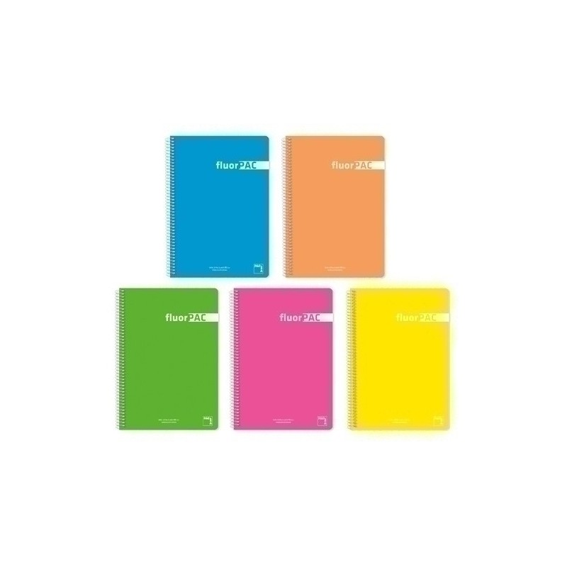16552-BLOCK PACSA FLUORPAC PP 4º 80h CD.4 (5) precio por 5 unidades