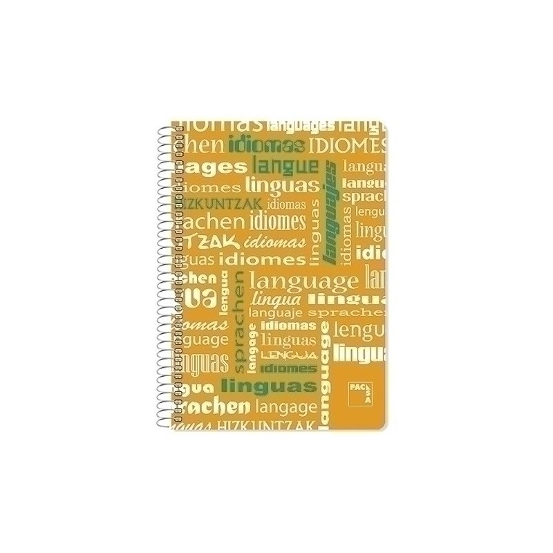 16523-BLOCK PACSA ASIGNAT. Fº 80h CD.4 IDIOMAS precio por 4 unidades