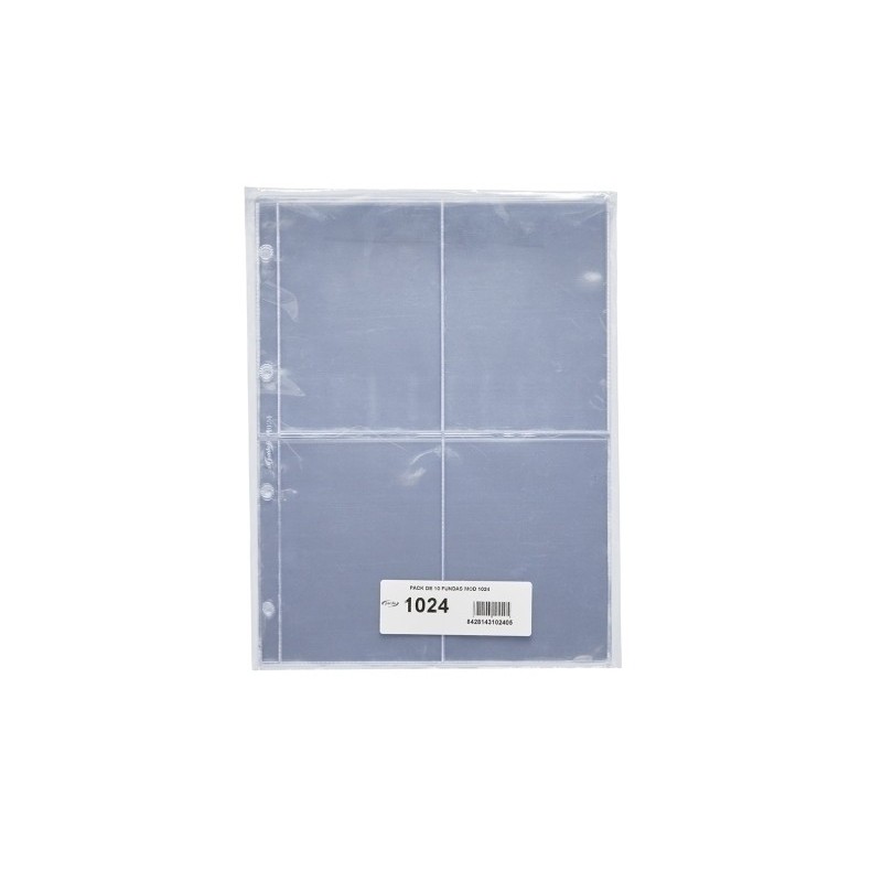 102400-FUNDA para COLECCION PARDO  4 DPTOS.VERT precio por 10 unidades