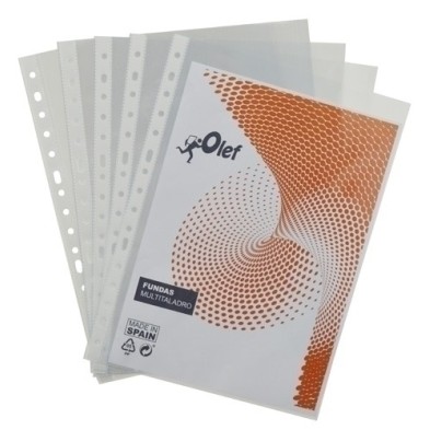 90FCR-FUNDA MULT.OLEF.PP 90µ LISO Fº 16 P/100 precio por 1 unidades