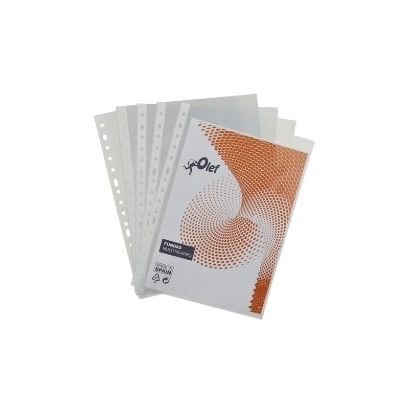 90A4CR-FUNDA MULT.OLEF.PP 90µ LISO A4 16 P/100 precio por 1 unidades