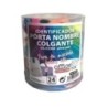 30011-PORTANOMBRE COLORLINE COLGANTE EXP.24 precio por 1 unidades