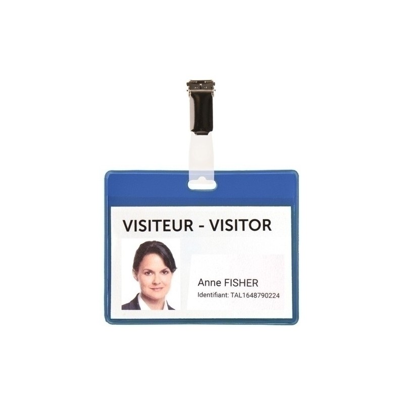 200501-FUNDA DIST. TARIFOLD PVC PINZA AZ P/25 precio por 1 unidades