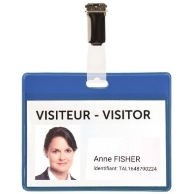 200501-FUNDA DIST. TARIFOLD PVC PINZA AZ P/25 precio por 1 unidades