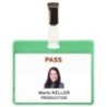 200505-FUNDA DIST. TARIFOLD PVC PINZA VE P/25 precio por 1 unidades