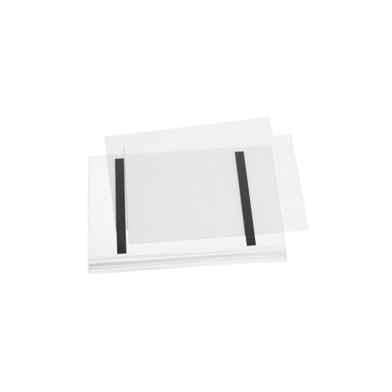 501819-FUNDA DURABLE IMPERMEABLE MAGNETC. A4 precio por 1 unidades