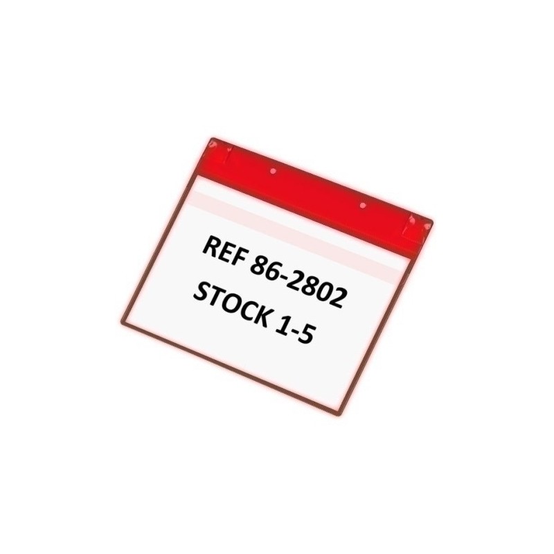 170133-FUNDA TARIFOLD NEODIMIO A5 HZ. ROJO C/5 precio por 1 unidades