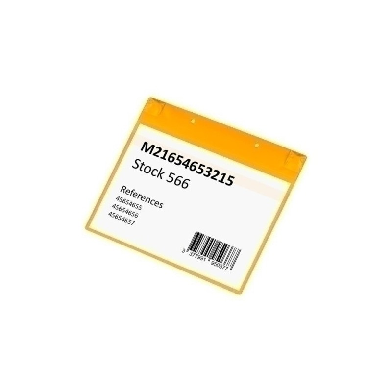 170134-FUNDA TARIFOLD NEODIMIO A5 HZ. AMAR. C/5 precio por 1 unidades