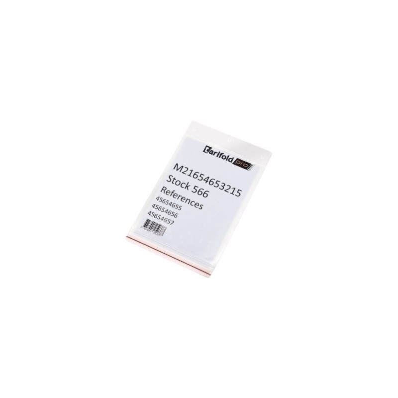 170038-FUNDA TARIFOLD LOGISTICA DRY A5 C/10 precio por 1 unidades