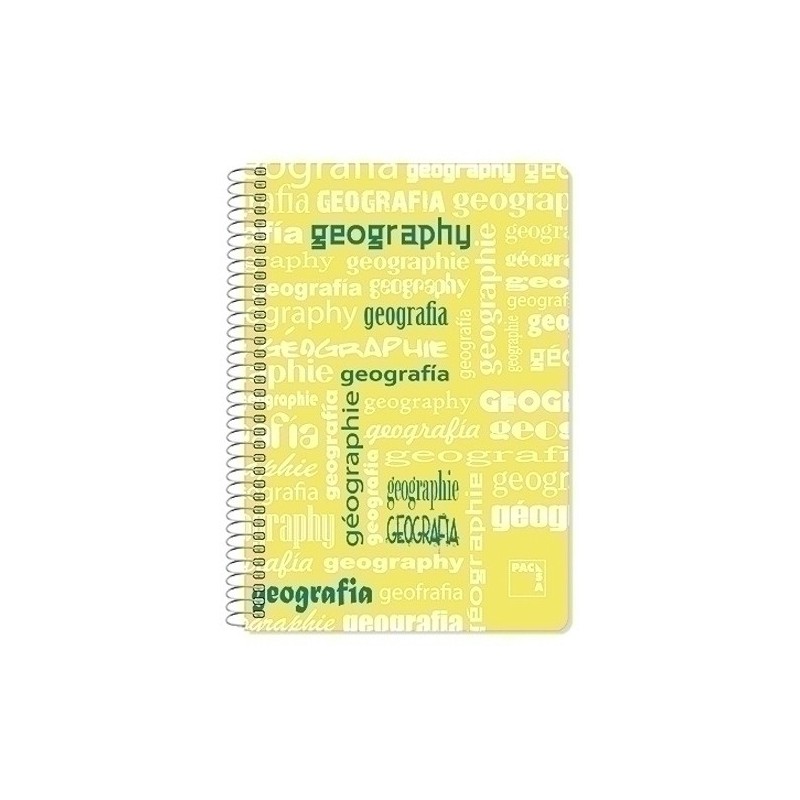 16539-BLOCK PACSA ASIGNAT. 4º 80h CD.4 GEOGRAF precio por 4 unidades