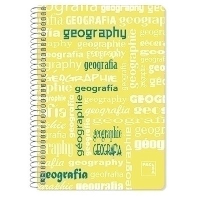 16539-BLOCK PACSA ASIGNAT. 4º 80h CD.4 GEOGRAF precio por 4 unidades