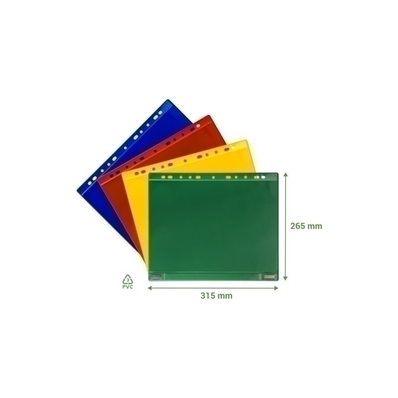 181125-FUNDA TARIFOLD MAG. MULTIT. A4 VERDE B/5 precio por 1 unidades