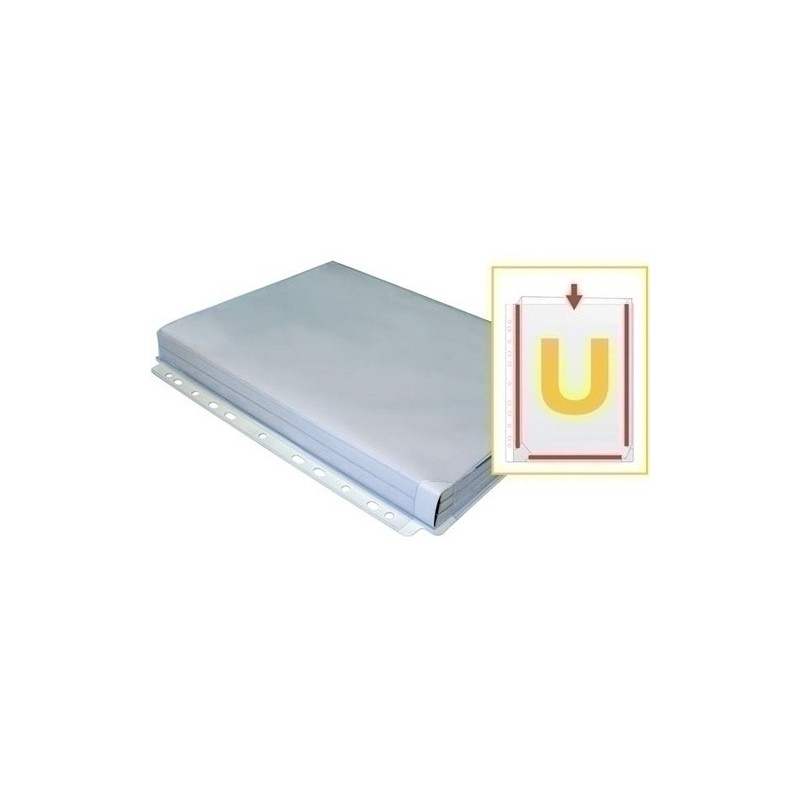 05830000-FUNDA MULT.FUELLE GRAF.PVC A4 11 T"U"(5) precio por 1 unidades