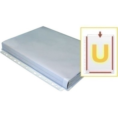 05830000-FUNDA MULT.FUELLE GRAF.PVC A4 11 T"U"(5) precio por 1 unidades