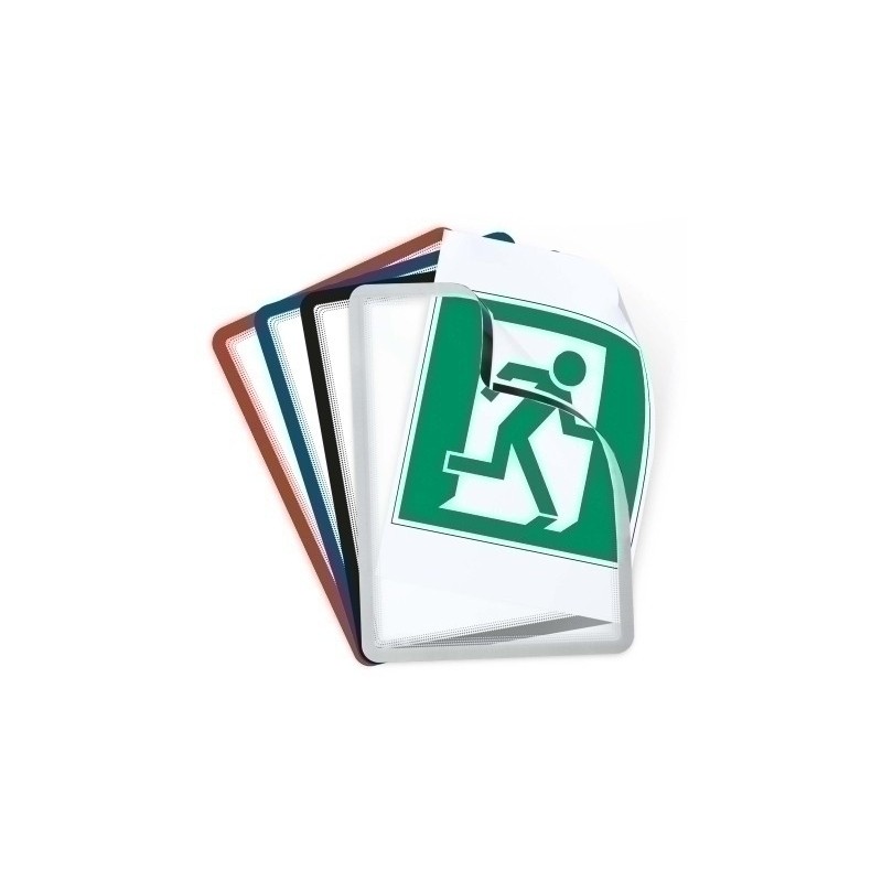 195033-FUNDA TARIFOLD MAGNETO A4 ROJO P/2 precio por 1 unidades