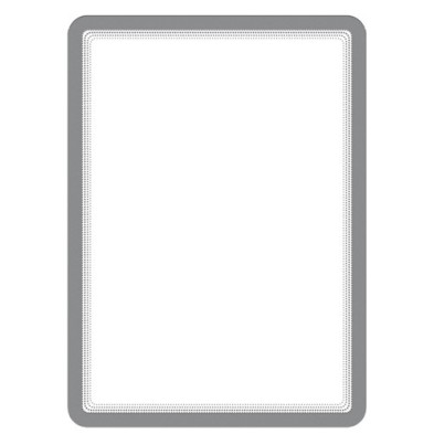 195060-FUNDA TARIFOLD MAGNETO A3 PLATA P/2 precio por 1 unidades