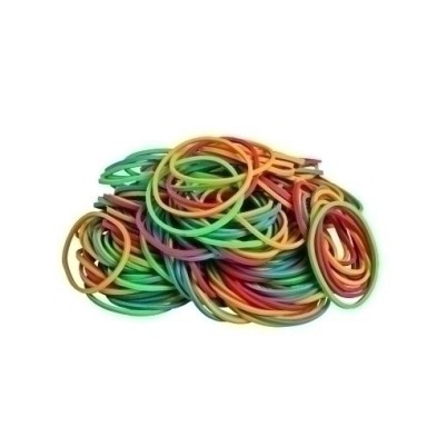 91226-GOMAS ELASTICAS FOROFIS COLORES C/100g precio por 1 unidades