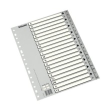 47140-INDICE ESSELTE PP ALF.A4 20 ps. precio por 36 unidades