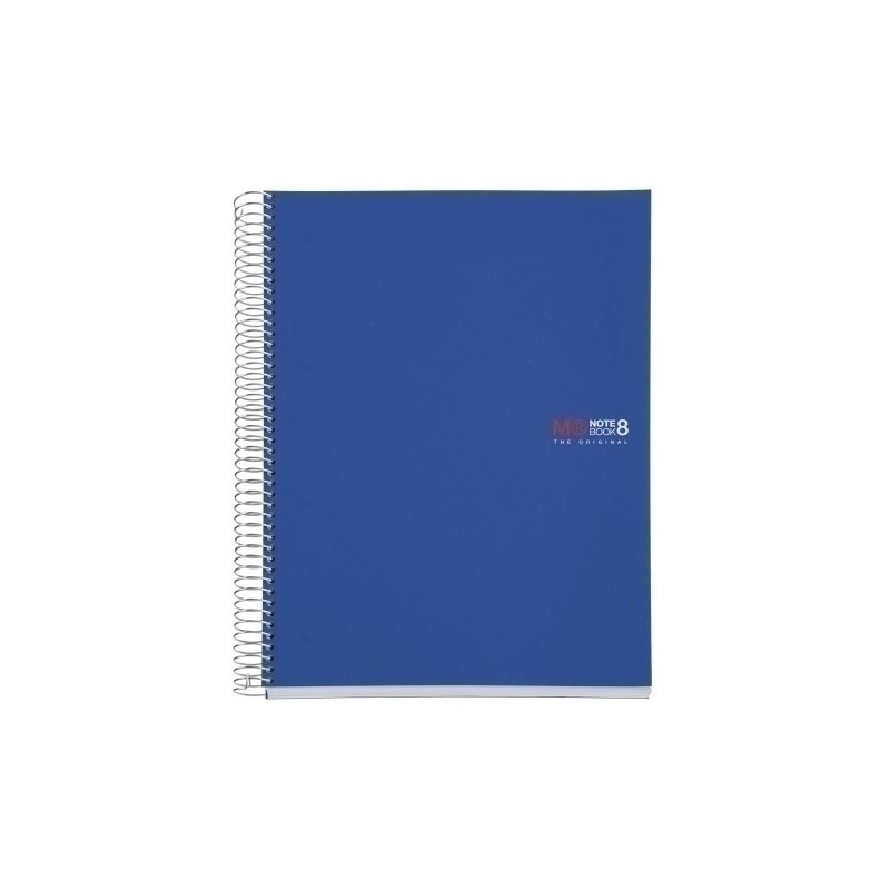 MR42004-BLOCK MR NB-8 mic.PP A4 200h CD.5 AZUL precio por 5 unidades